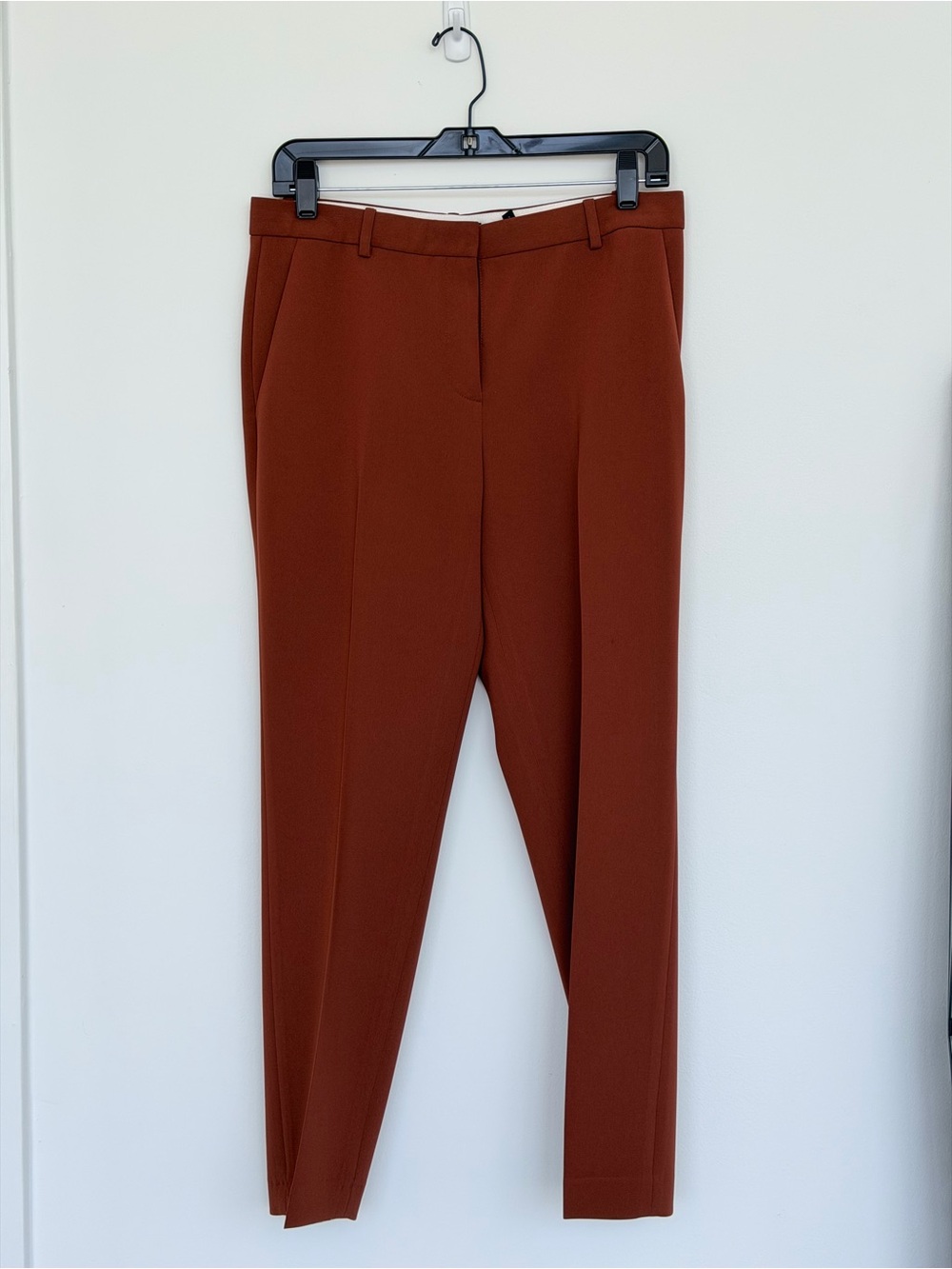 Theory Rust Treeca Pants in Crepe
